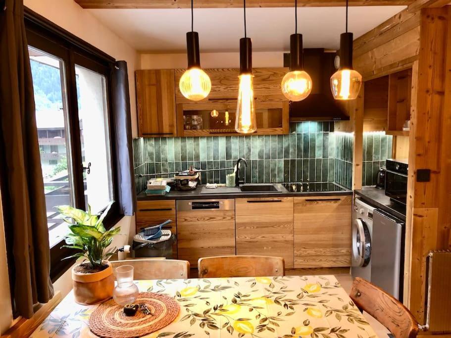 Apartement Vue Montage Magnifique 2Ch 5Mn Piste 3 Les Houches Εξωτερικό φωτογραφία