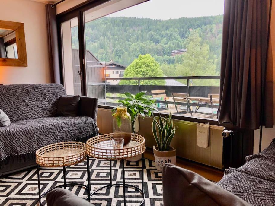 Apartement Vue Montage Magnifique 2Ch 5Mn Piste 3 Les Houches Εξωτερικό φωτογραφία