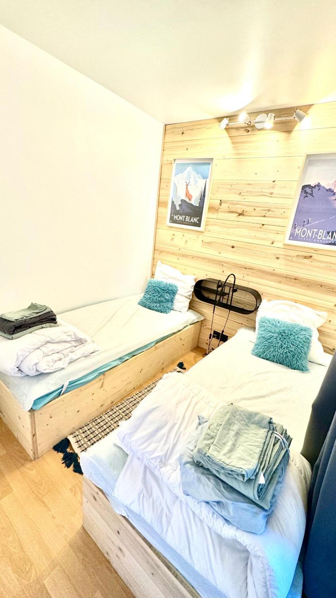 Apartement Vue Montage Magnifique 2Ch 5Mn Piste 3 Les Houches Εξωτερικό φωτογραφία