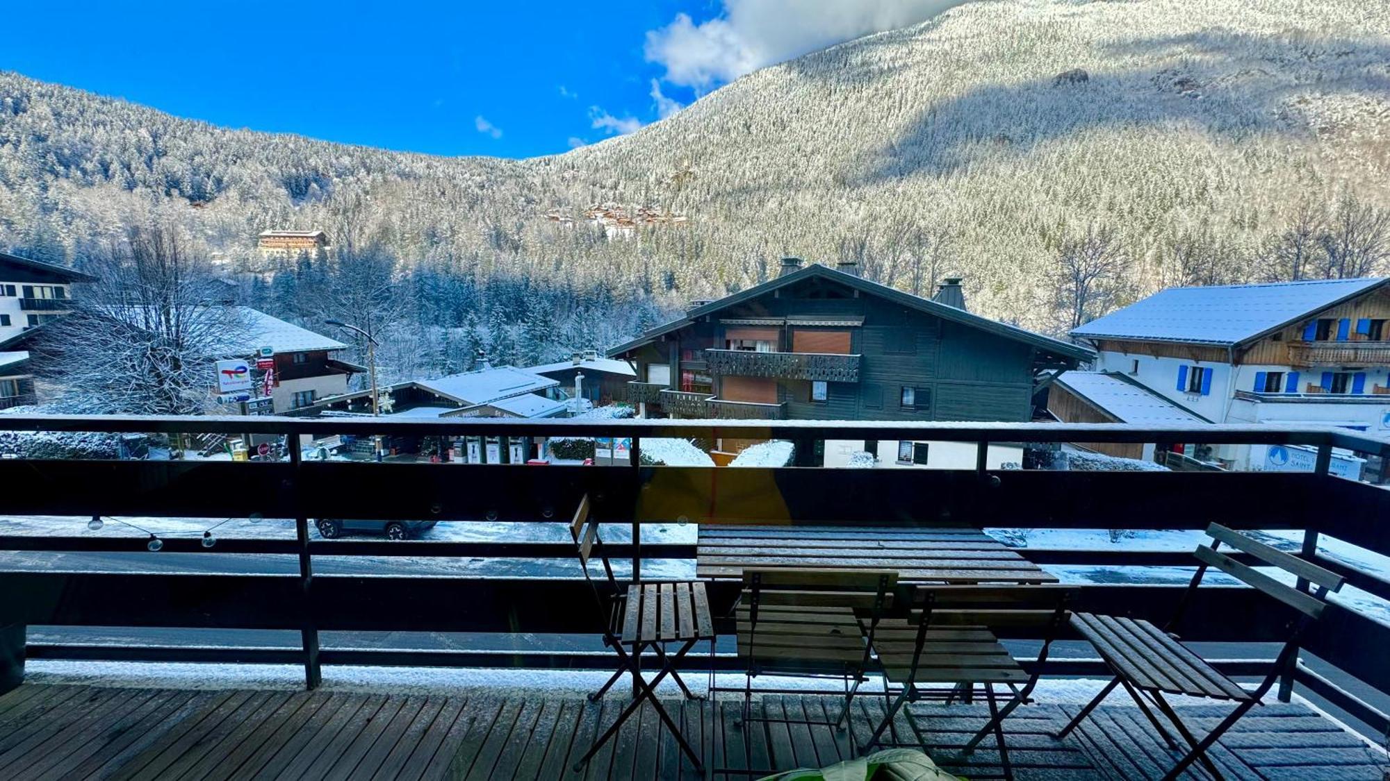 Apartement Vue Montage Magnifique 2Ch 5Mn Piste 3 Les Houches Εξωτερικό φωτογραφία